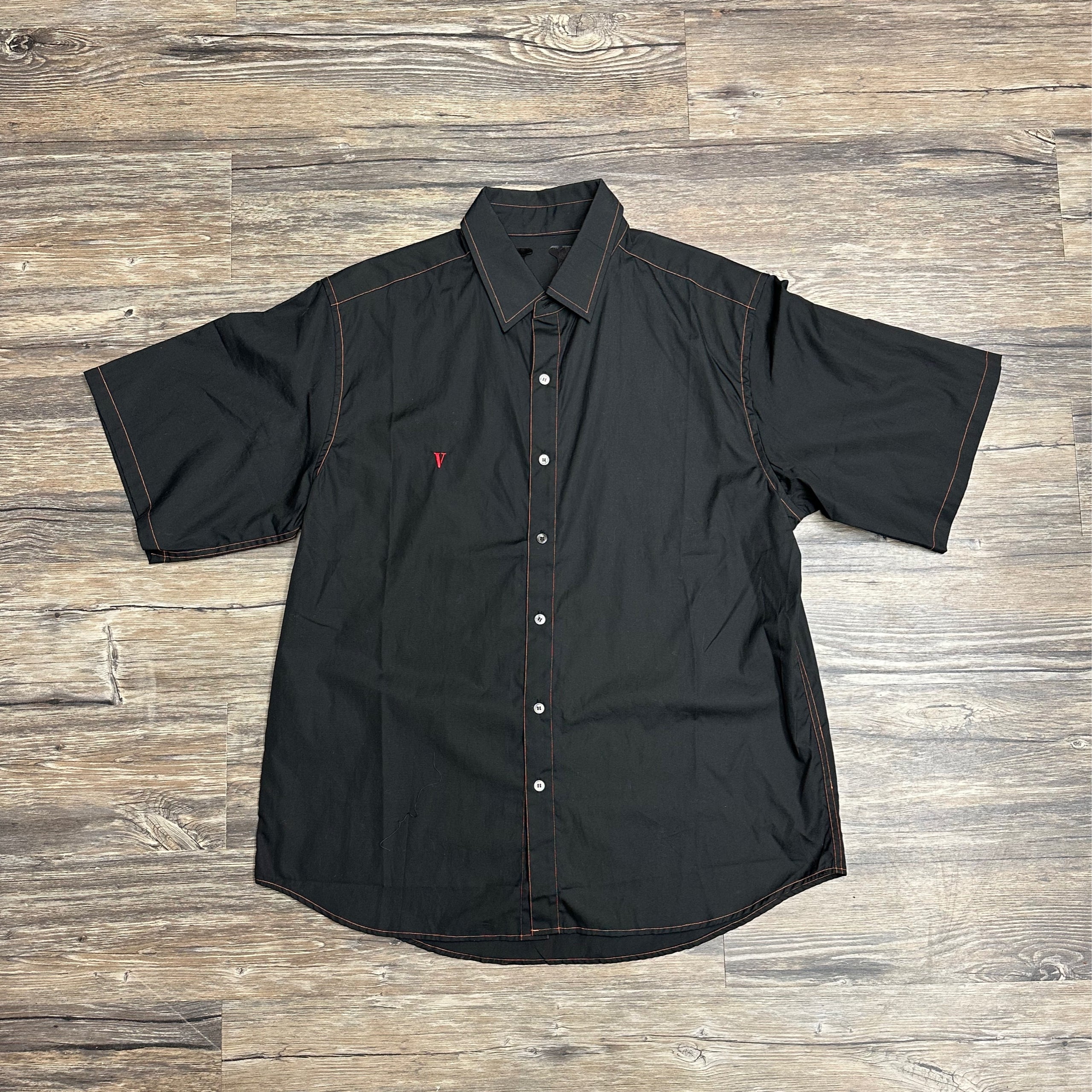Vlone Short Sleeve Button Down The Wardrobe